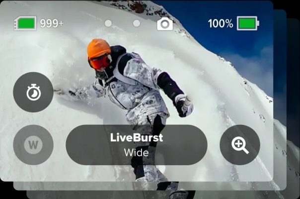 LiveBurst hỗ trợ ghi lại 45 khung hình trong 1,5 giây trước và sau khi bạn chụp