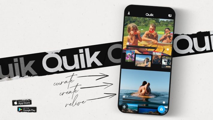 Ứng dụng Quik cho phép chia sẻ ngay dữ liệu lên mạng xã hội