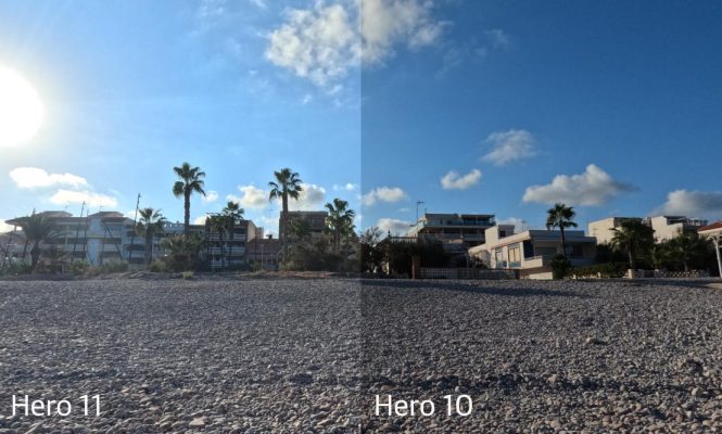 So sánh GoPro 10 và 11 về chất lượng hiển thị hình ảnh