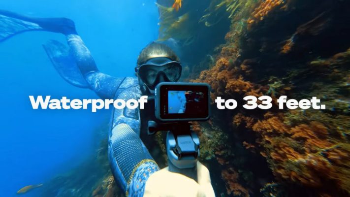 Camera hành động GoPro có thể chống thấm nước tuyệt vời ở độ sâu lên tới 10m