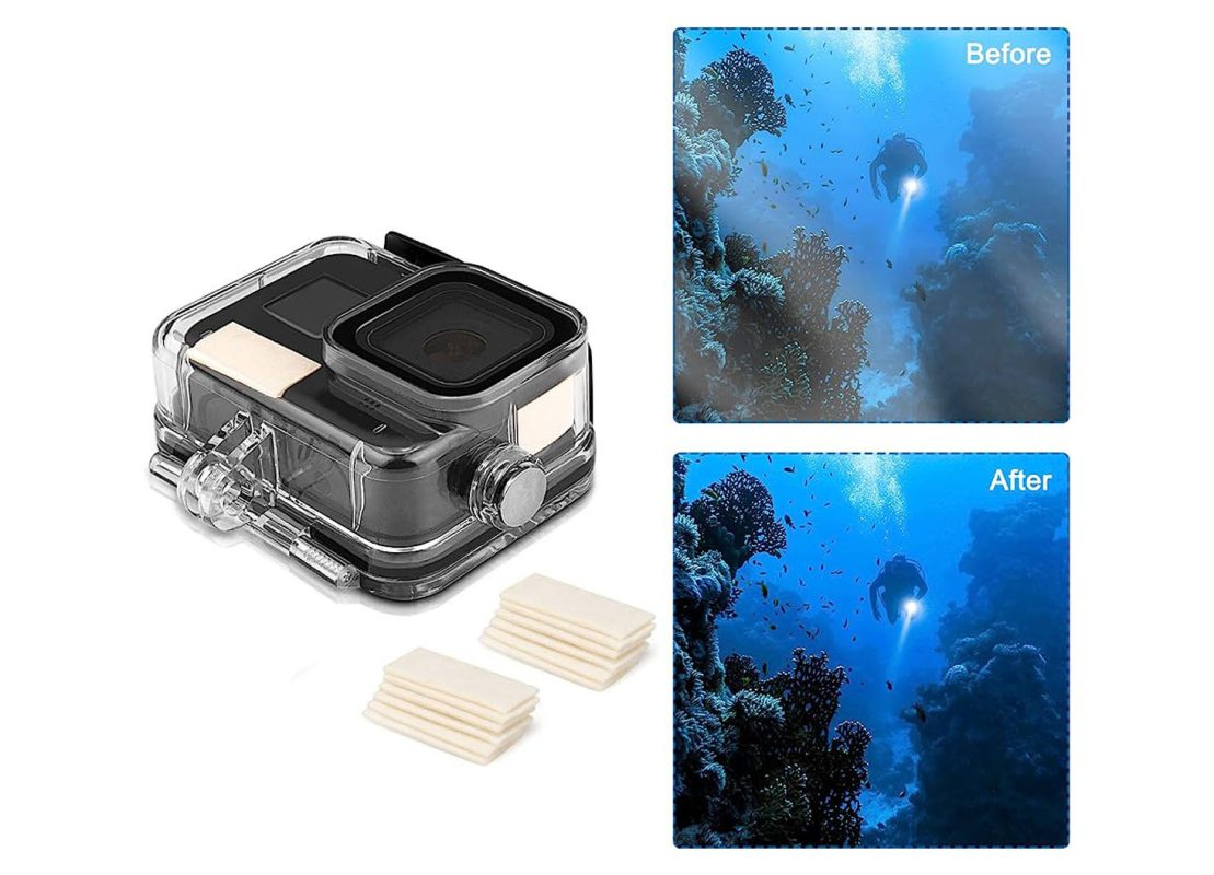 GoPro Anti-Fog Inserts giúp lens camera khỏi tình trạng hấp hơi nước