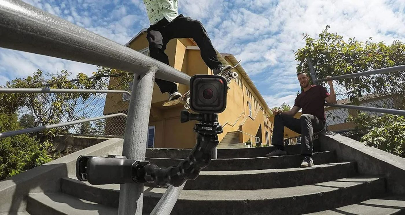 GoPro Jaws giúp cố định camera trên các vật thể có đường kính từ 0.6 đến 5cm