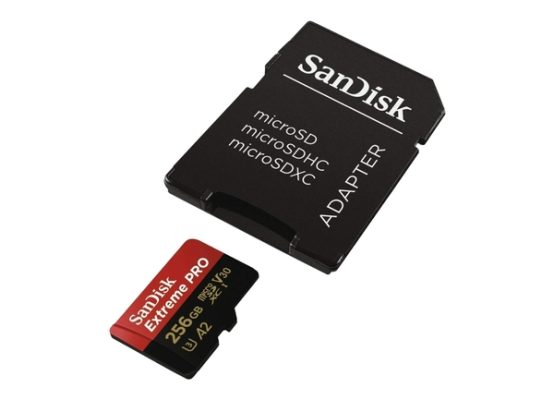 Thẻ nhớ MicroSDXC Sandisk Extreme Pro có dung lượng lớn 256GB 200Mb/s