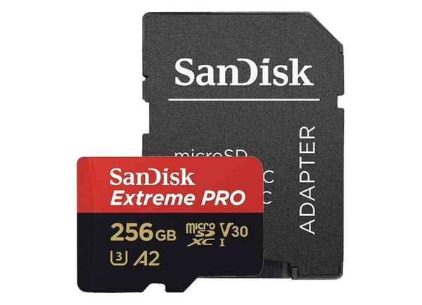 Thẻ nhớ MicroSDXC Sandisk Extreme Pro có dung lượng lớn 256GB 200Mb/s