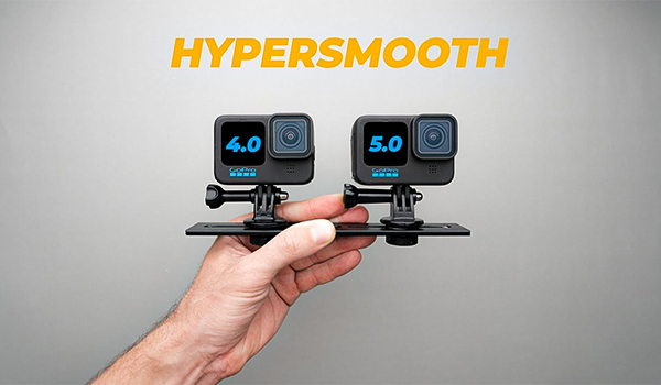 HyperSmooth 5.0 hoạt động trên tất cả các tùy chọn chế độ quay