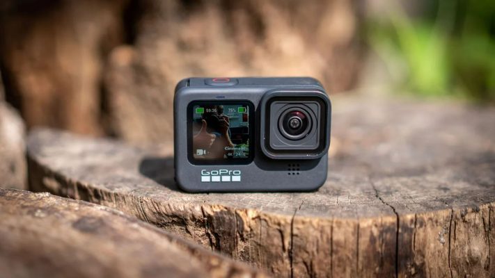 Thiết kế gọn gàng, cứng cáp của GoPro Hero 9 Black