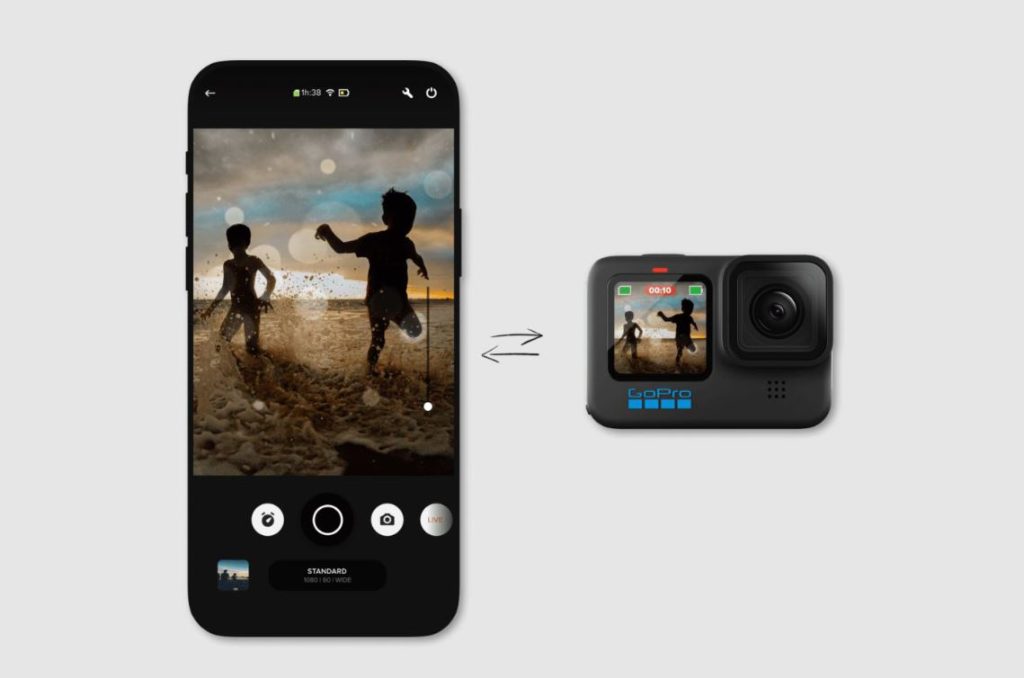 Sử dụng điện thoại điều khiển GoPro từ xa dễ dàng